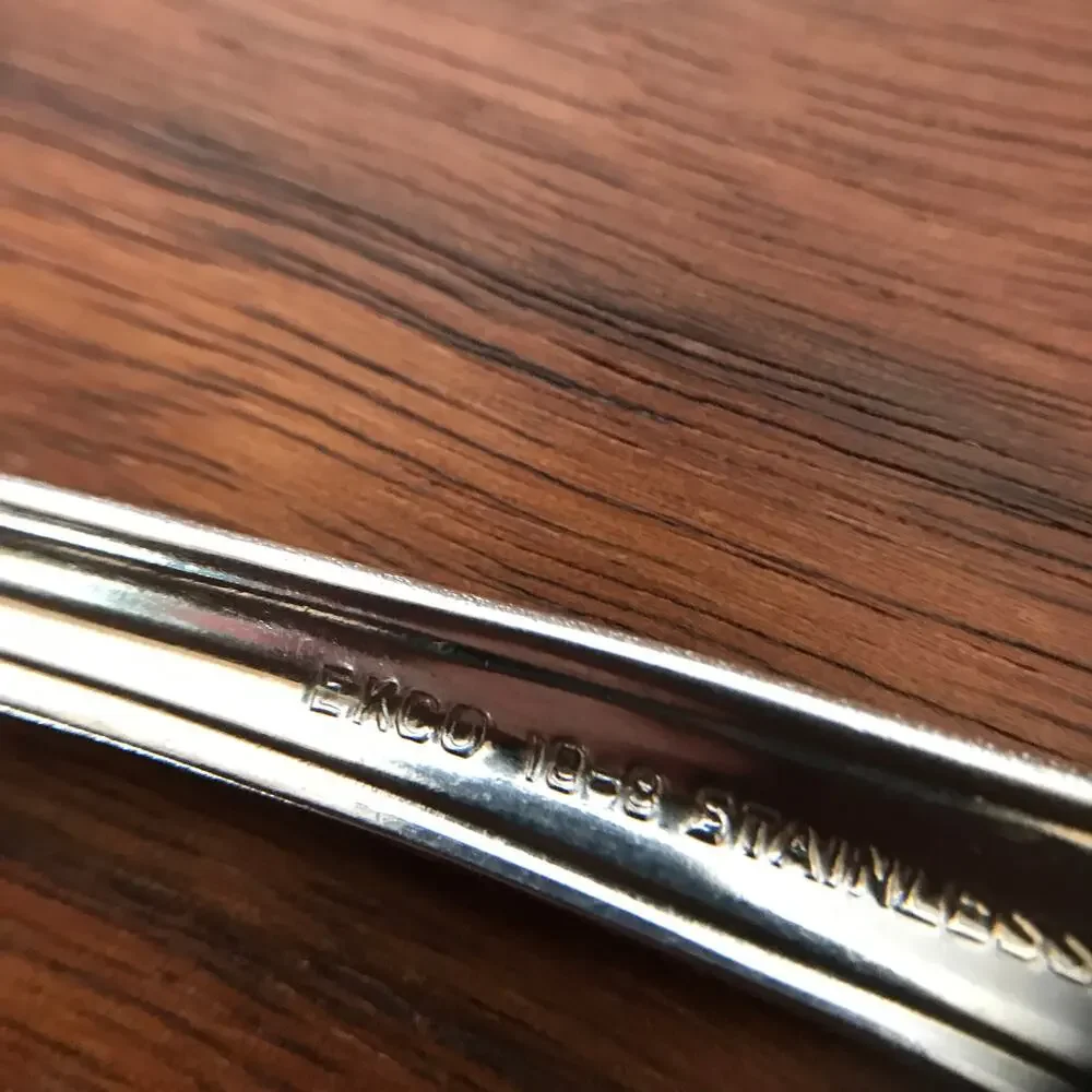 Ekco KENILWORTH Stainless USA Silverware Flatware - Set of 4 (four) DINNER FORKS